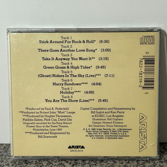 The Outlaws: Greatest Hits of the Outlaws/High Tides Forever CD Snake 1982 Rock - Picture 3 of 4